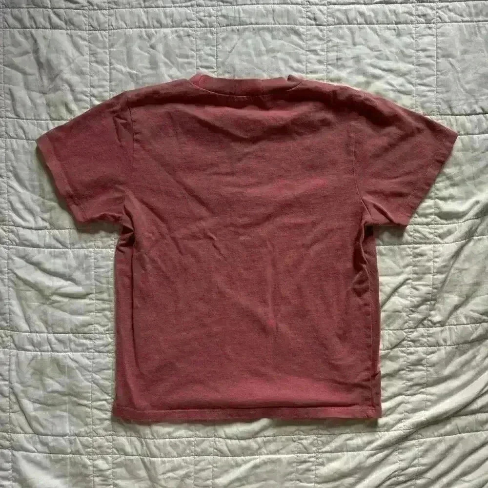 Pink butterfly baby tee brandy Melville womens sz small cotton shirt boho fairy - Picture 6 of 8